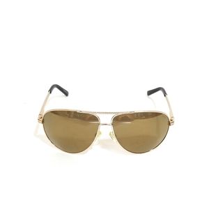 MARC New York Polarized Gold Aviator Sunglasses